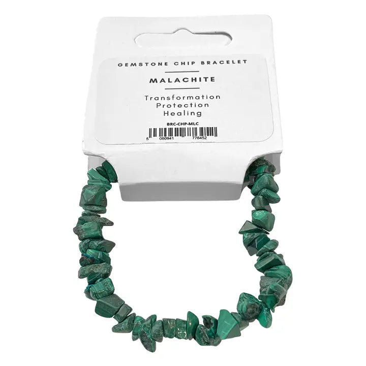 Malachite Chip Bracelet