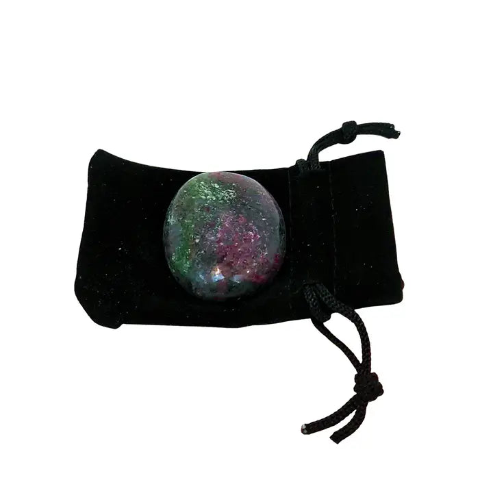 Ruby Zoisite Thumb Stone