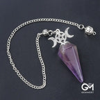 Triple Moon Cut Pendulum