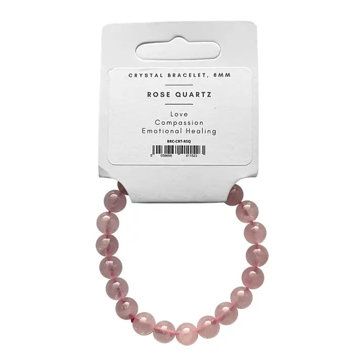 Rose Quartz Bead Bracelet