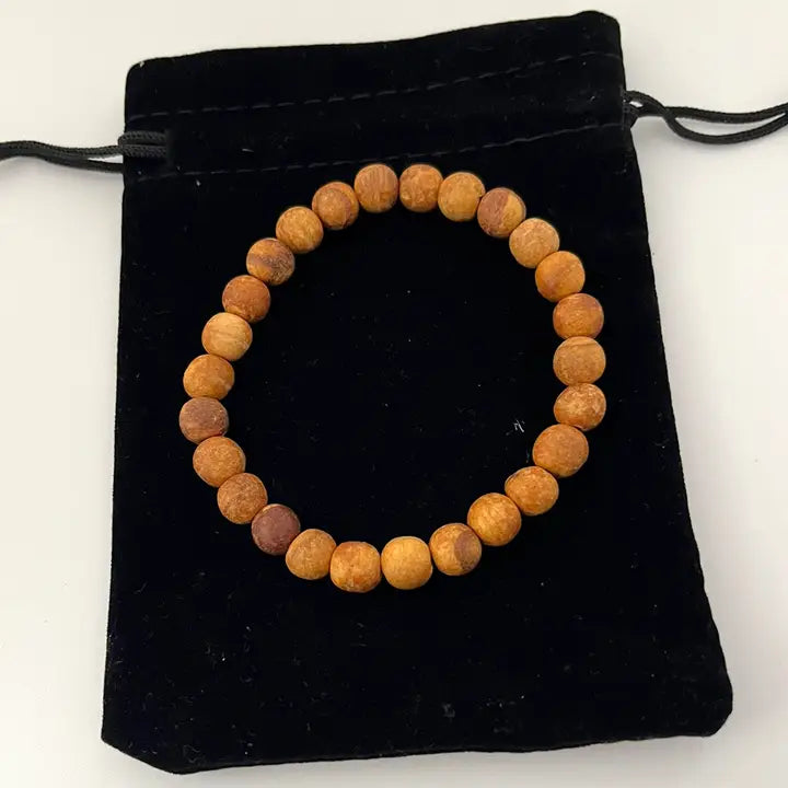 Palo Santo Wood Bead Bracelet