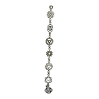 Silver-Plated Chakra Pendant