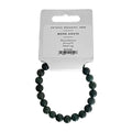Moss Agate Bead Bracelet