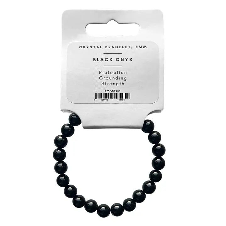 Black Onyx Bead Bracelet