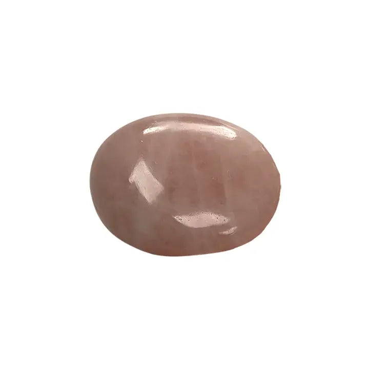 Rose Quartz Palm Stone