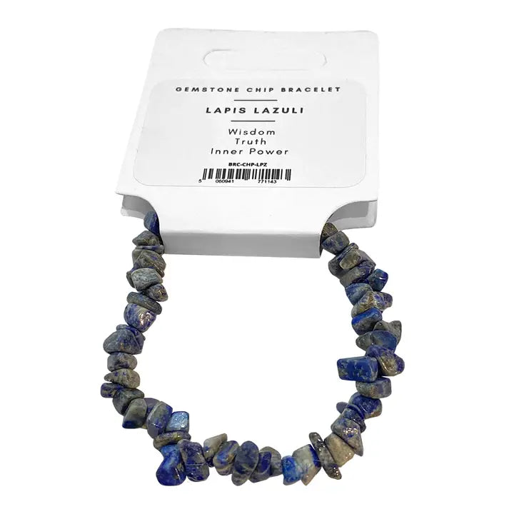 Lapis Lazuli Chip Bracelet