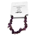 Amethyst Chip Bracelet