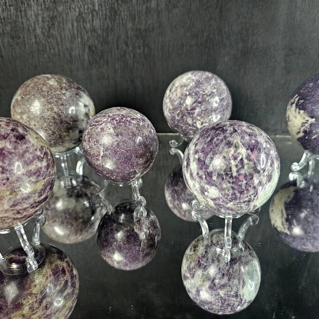 Lepidolite Sphere