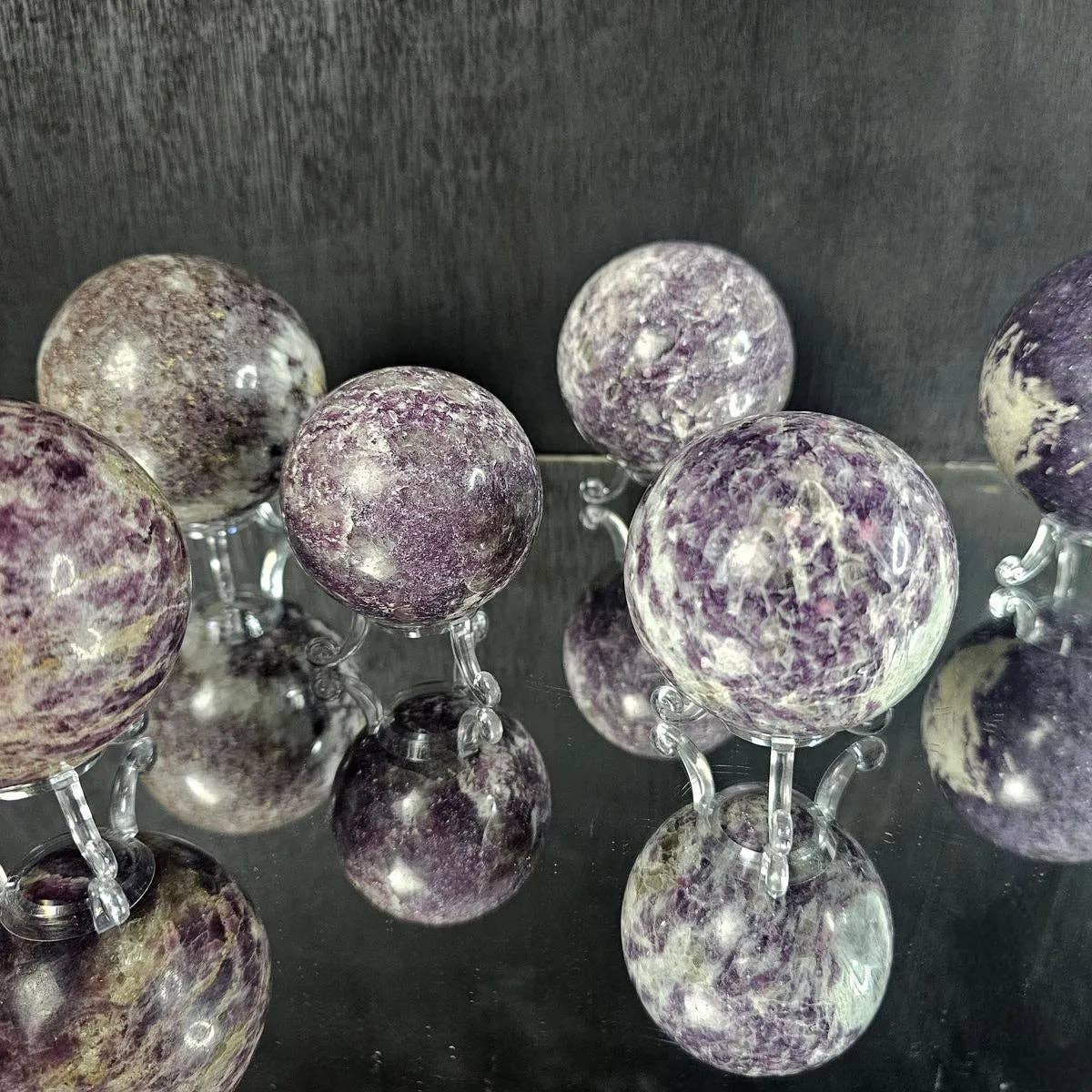 Lepidolite Sphere