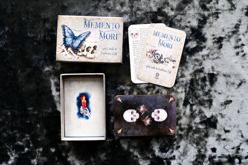 Memento Mori: 36 Mini Affirmation Cards to Embrace Life