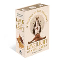 Box of Love and Light Mantra Cards with artistic design on a white background