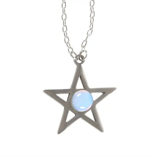 You´re My Favourite Opalite Star Necklace & Card