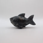 Larvikite Shark Carving
