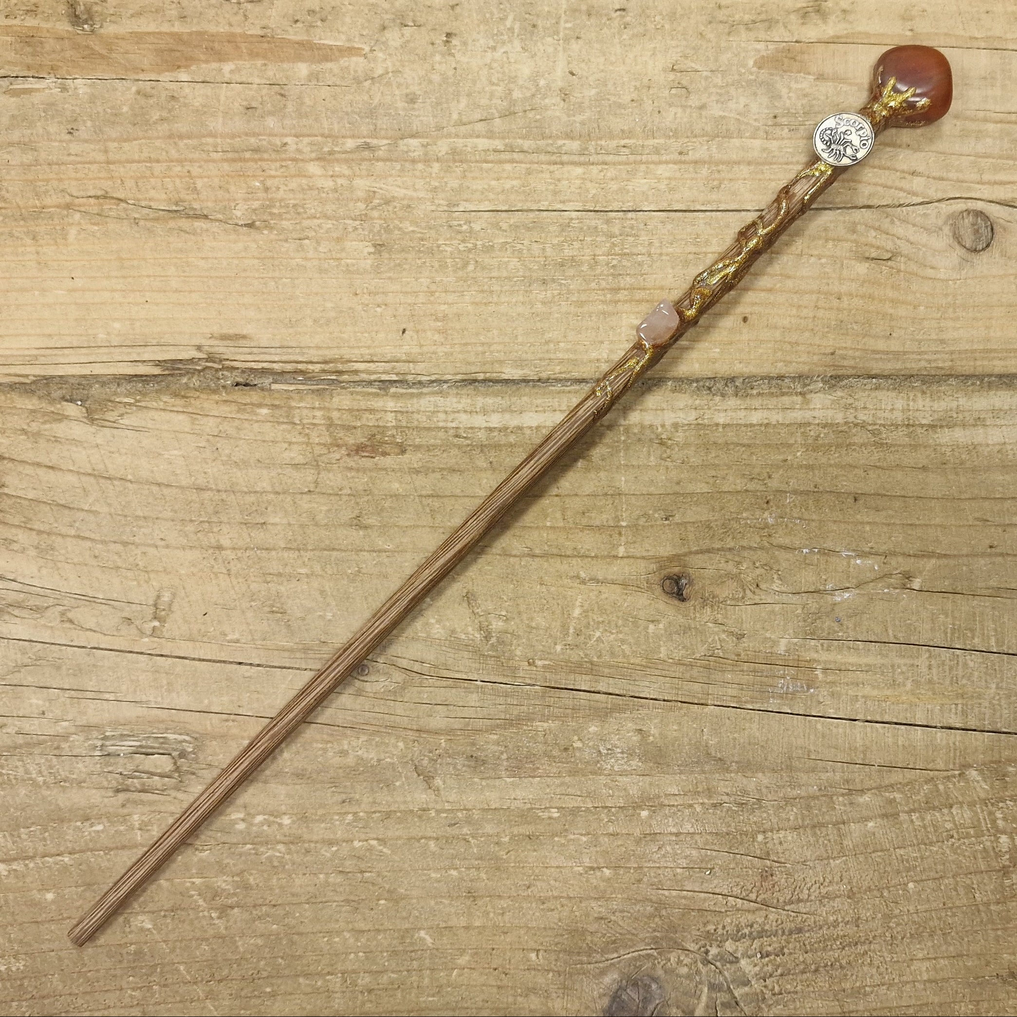 Magic Wand Zodiac Wood